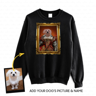 Personalized Dog Gift Idea - Royal Dog's Portrait 33 For Dog Lovers - Standard Crew Neck Sweatshirt